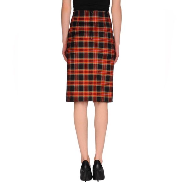 New York Industrie Pencil Plaid Skirt in US Size 6 - Picture 6 of 10